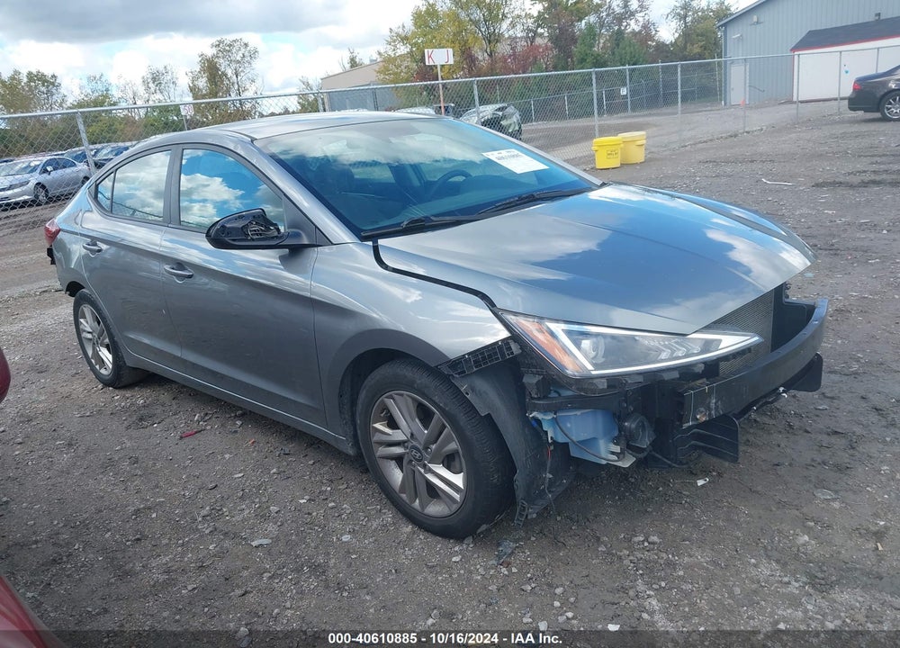 2019 HYUNDAI ELANTRA SEL VIN: KMHD84LF4KU772512