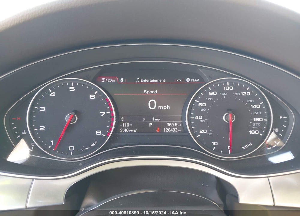 2012 AUDI A7 PREMIUM VIN: WAU3GAFC3CN087106