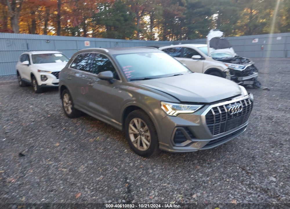 2021 AUDI Q3 PREMIUM PLUS 45 TFSI S LINE QUATTRO TIPTRONIC VIN: WA1EECF35M1110904