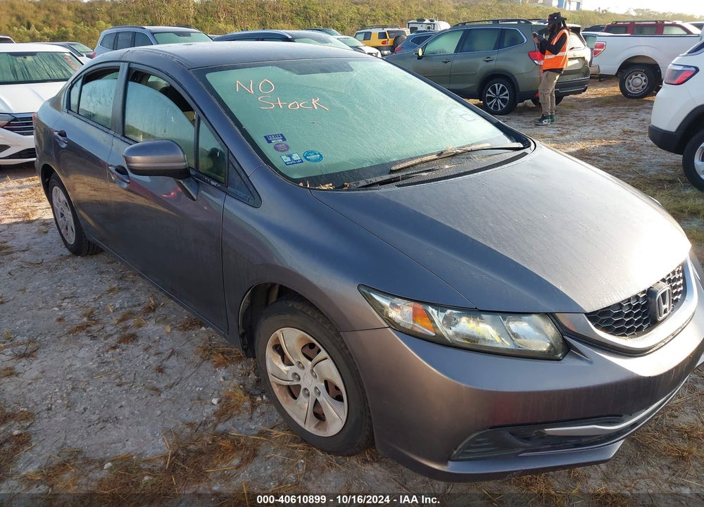 2015 HONDA CIVIC LX VIN: 19XFB2F59FE076335