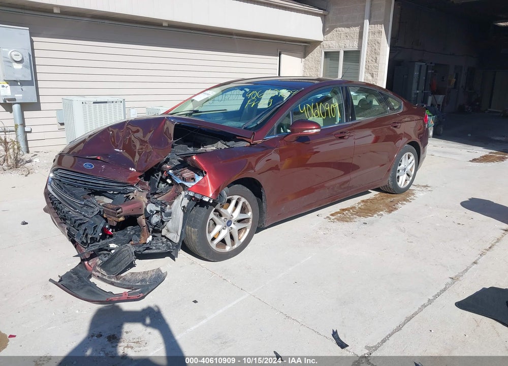 2016 FORD FUSION SE VIN: 3FA6P0H75GR353874