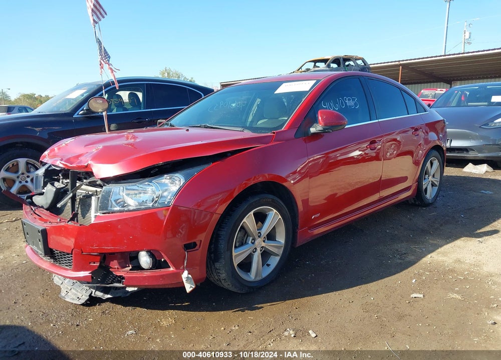 2013 CHEVROLET CRUZE 2LT AUTO VIN: 1G1PE5SB3D7309706