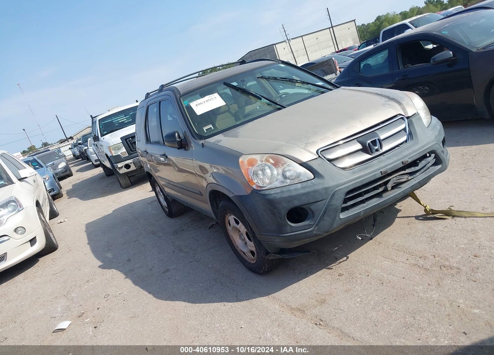 2005 HONDA CR-V LX VIN: JHLRD68535C004549