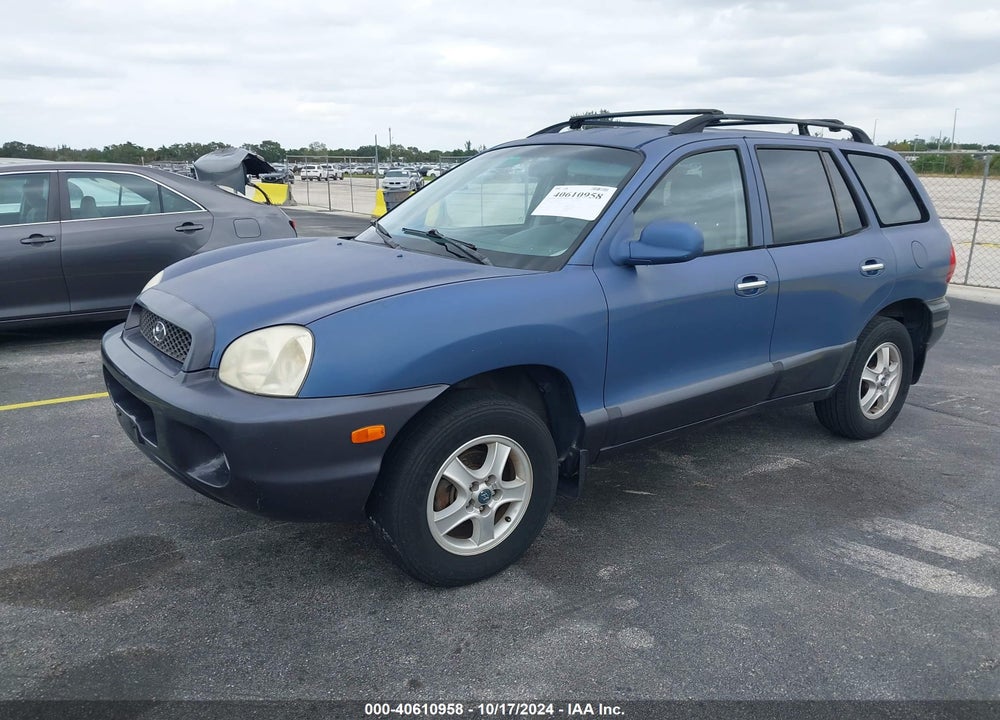 2001 HYUNDAI SANTA FE 2.7L V6 GLS/2.7L V6 LX VIN: KM8SC83D31U096029