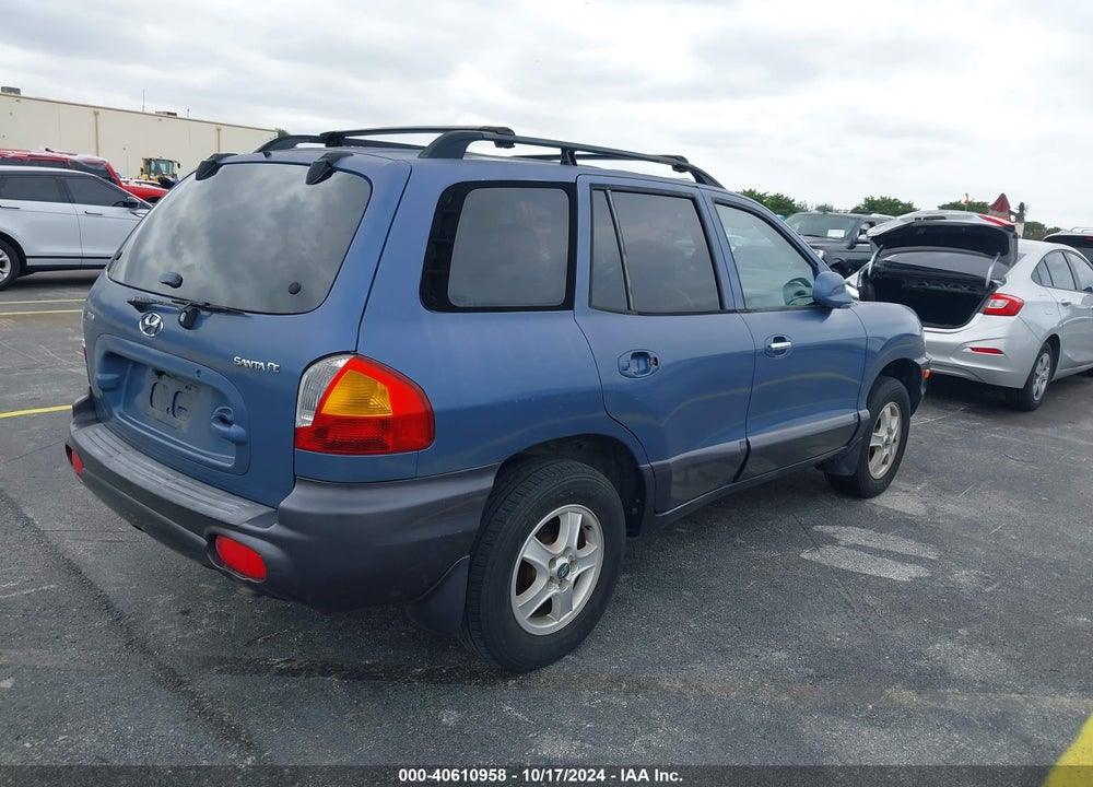 2001 HYUNDAI SANTA FE 2.7L V6 GLS/2.7L V6 LX VIN: KM8SC83D31U096029