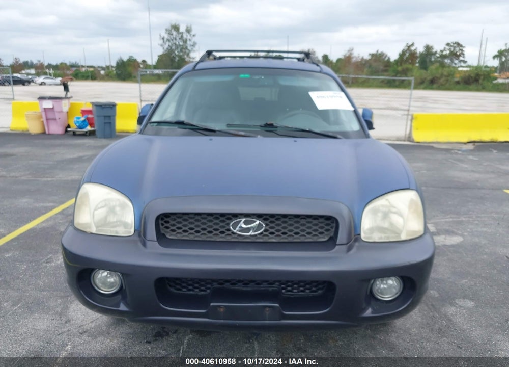 2001 HYUNDAI SANTA FE 2.7L V6 GLS/2.7L V6 LX VIN: KM8SC83D31U096029