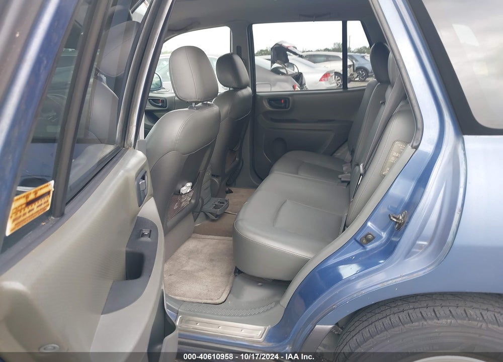 2001 HYUNDAI SANTA FE 2.7L V6 GLS/2.7L V6 LX VIN: KM8SC83D31U096029