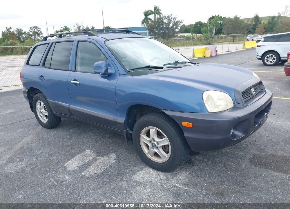 2001 HYUNDAI SANTA FE 2.7L V6 GLS/2.7L V6 LX VIN: KM8SC83D31U096029