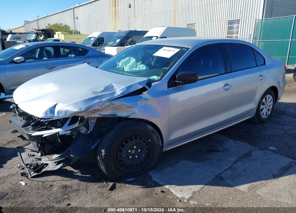 2013 VOLKSWAGEN JETTA 2.0L S VIN: 3VW2K7AJ2DM236748