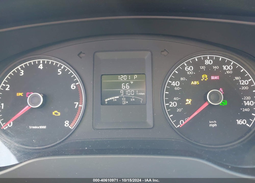2013 VOLKSWAGEN JETTA 2.0L S VIN: 3VW2K7AJ2DM236748