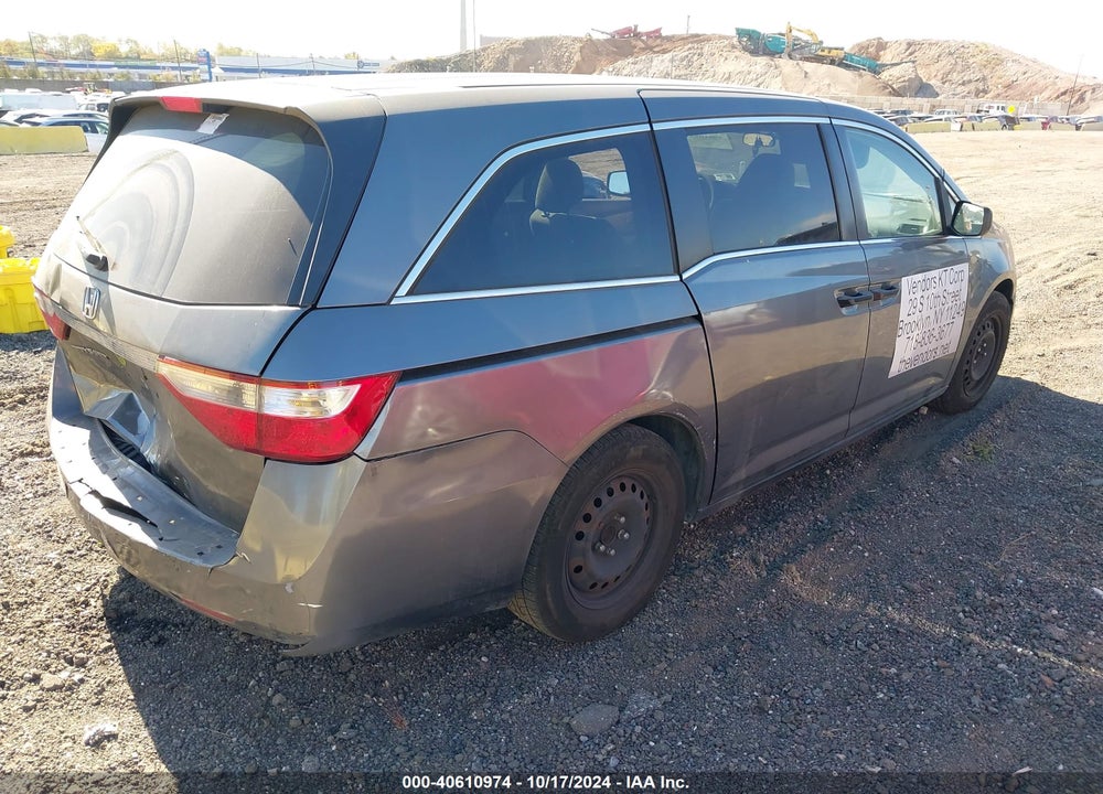 2012 HONDA ODYSSEY LX VIN: 5FNRL5H25CB064476