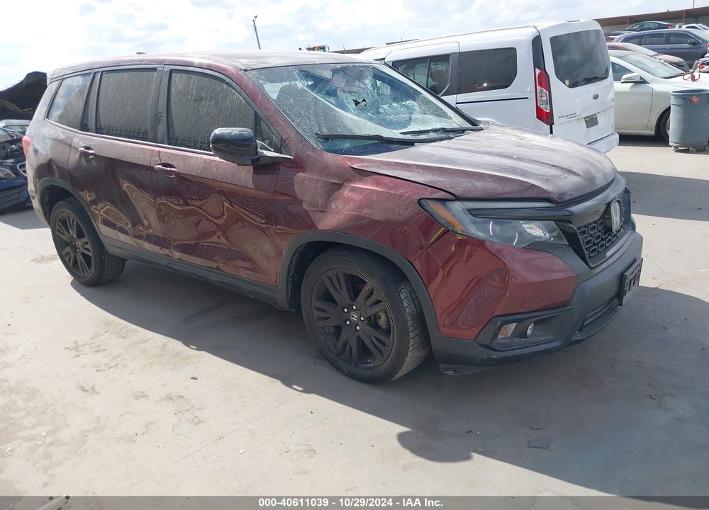 2019 HONDA PASSPORT SPORT VIN: 5FNYF7H28KB005046