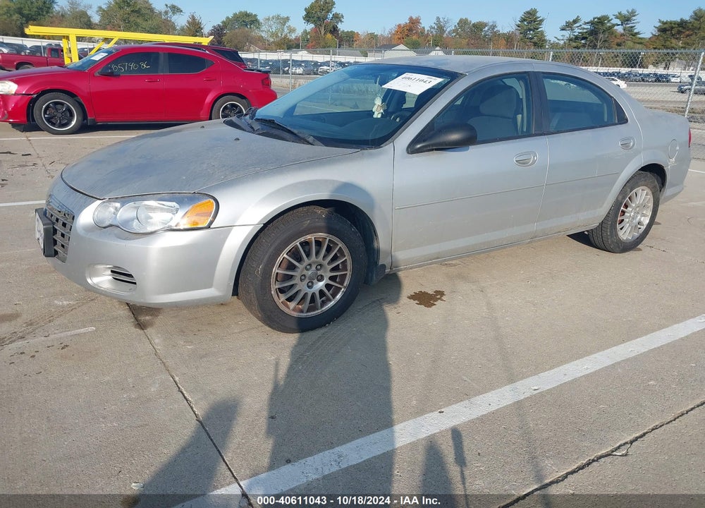 2004 CHRYSLER SEBRING LXI VIN: 1C3EL56R24N314374