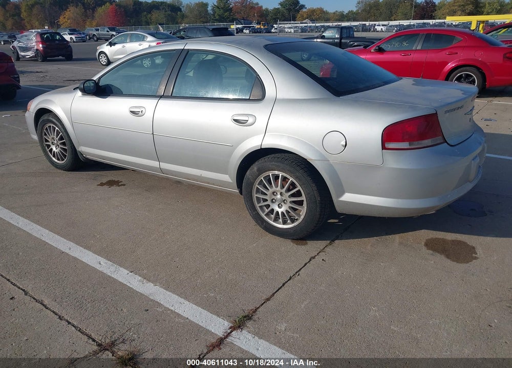 2004 CHRYSLER SEBRING LXI VIN: 1C3EL56R24N314374