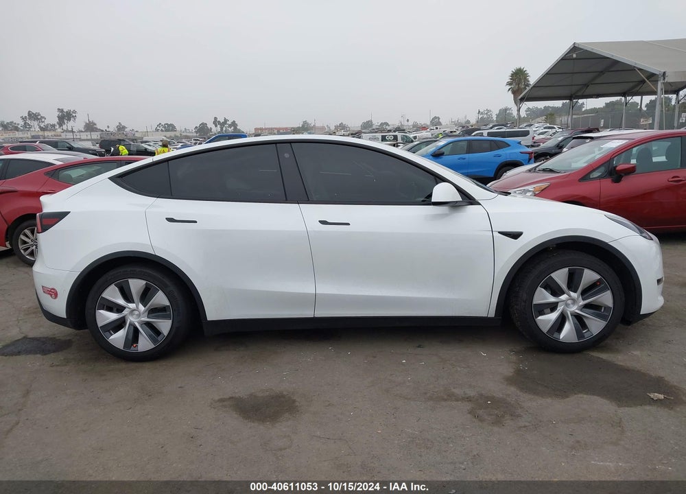 2021 TESLA MODEL Y LONG RANGE DUAL MOTOR ALL-WHEEL DRIVE VIN: 5YJYGDEE1MF118060