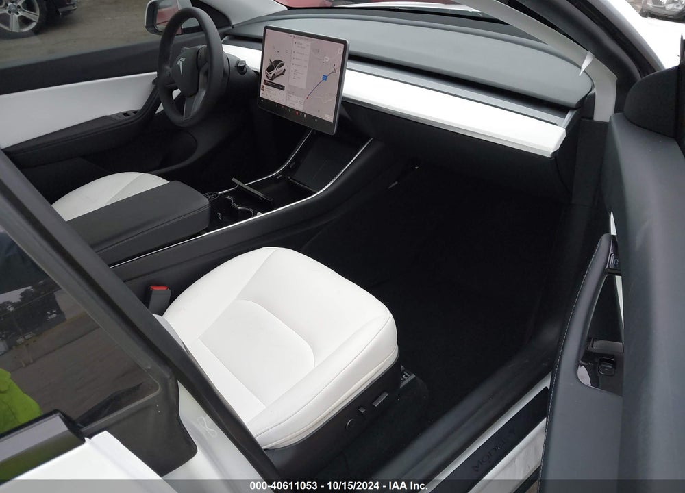 2021 TESLA MODEL Y LONG RANGE DUAL MOTOR ALL-WHEEL DRIVE VIN: 5YJYGDEE1MF118060