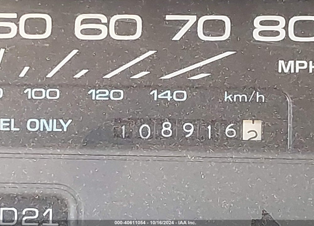 1991 CHEVROLET CAPRICE CLASSIC LTZ VIN: 1G1BN53E5MW184362