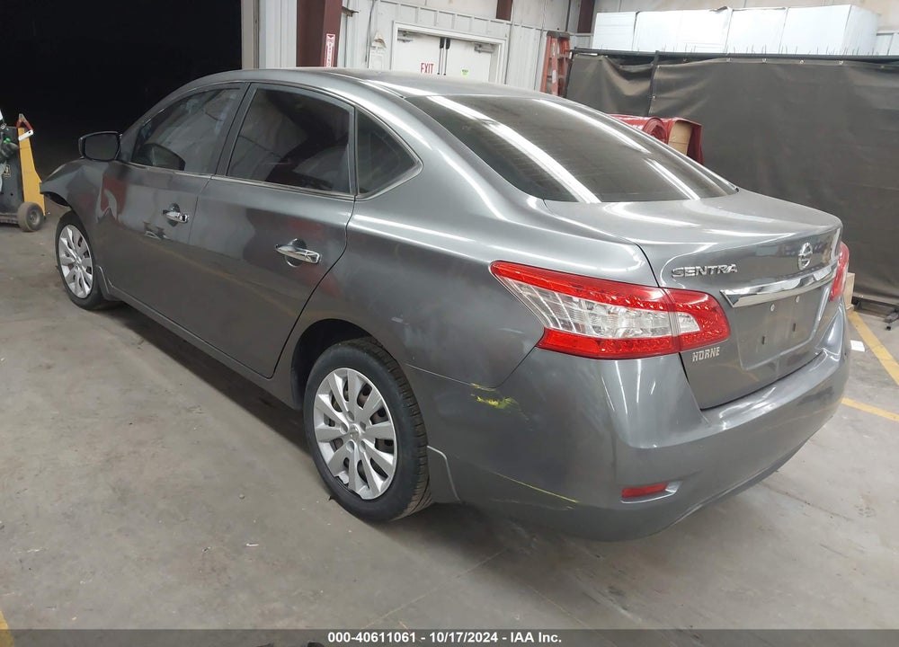 2015 NISSAN SENTRA S VIN: 3N1AB7AP9FY245920