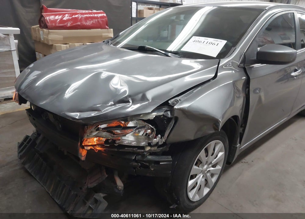 2015 NISSAN SENTRA S VIN: 3N1AB7AP9FY245920