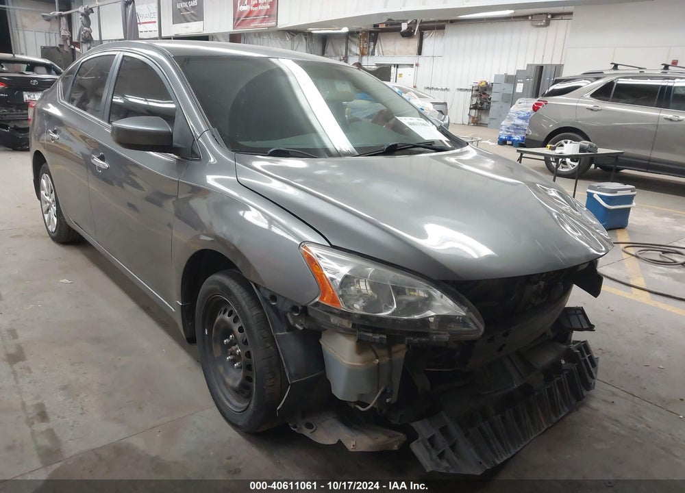 2015 NISSAN SENTRA S VIN: 3N1AB7AP9FY245920