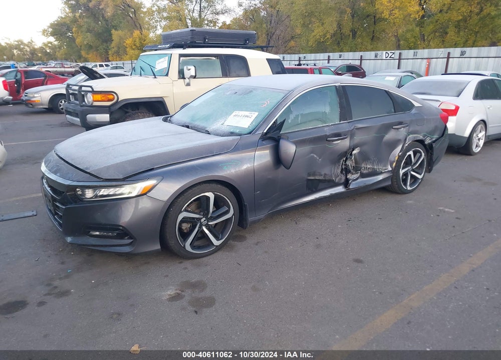 2019 HONDA ACCORD SPORT VIN: 1HGCV1F33KA042151