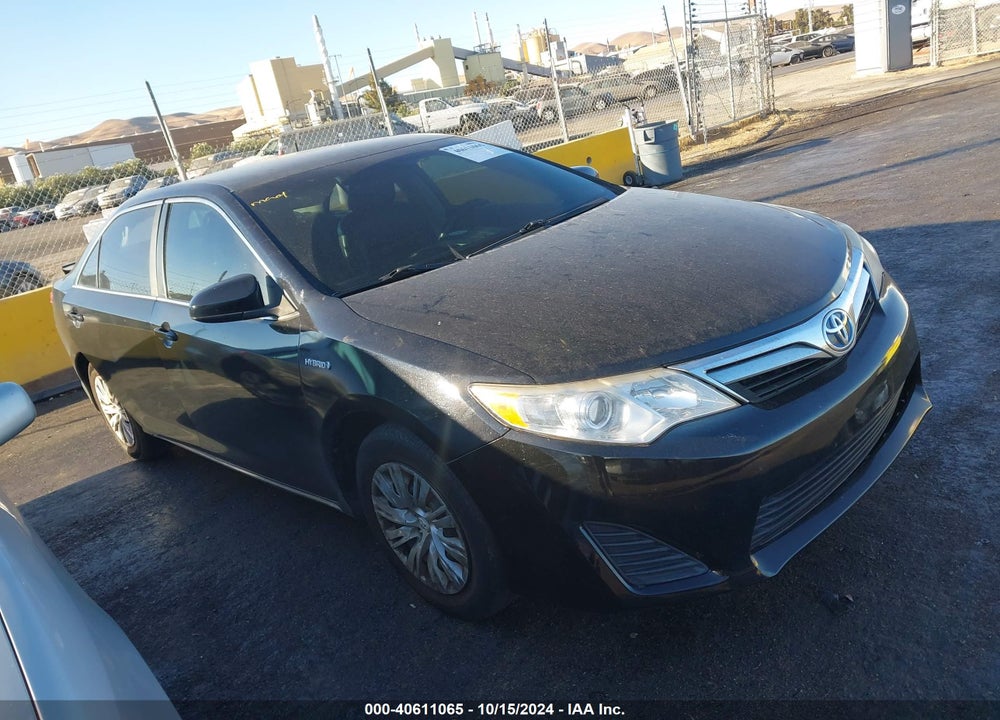 2012 TOYOTA CAMRY HYBRID LE VIN: 4T1BD1FK7CU028155