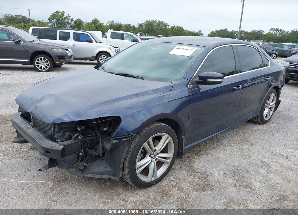 2014 VOLKSWAGEN PASSAT 1.8T SE VIN: 1VWBS7A35EC029016