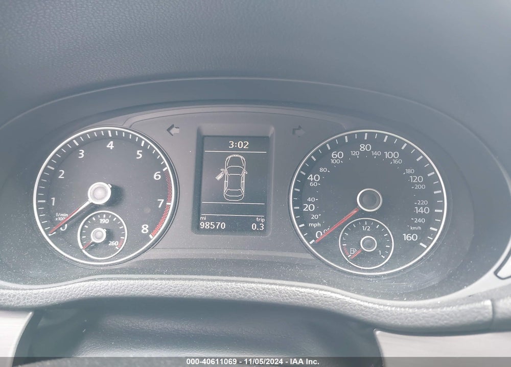 2014 VOLKSWAGEN PASSAT 1.8T SE VIN: 1VWBS7A35EC029016