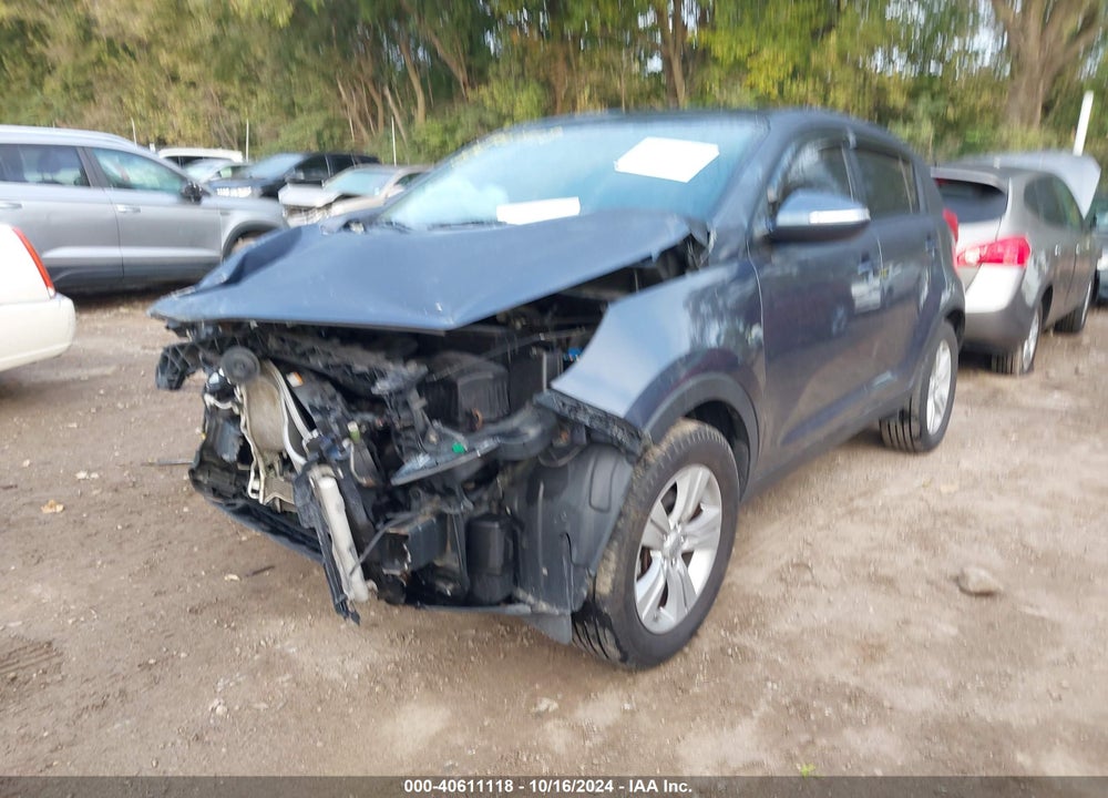 2012 KIA SPORTAGE LX VIN: KNDPB3A23C7198160