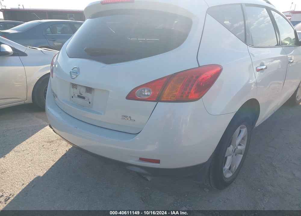 2010 NISSAN MURANO VIN: JN8AZ1MUXAW005769