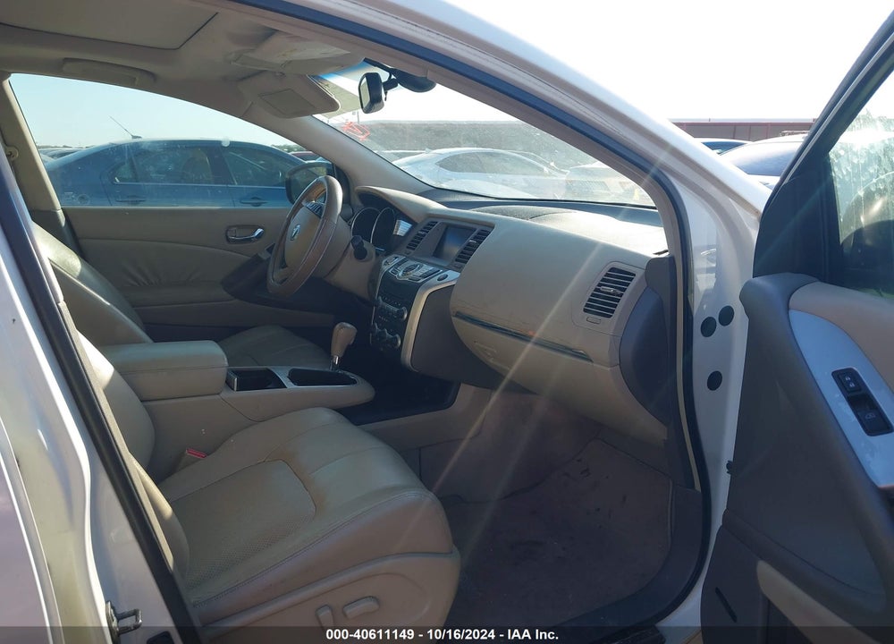2010 NISSAN MURANO VIN: JN8AZ1MUXAW005769