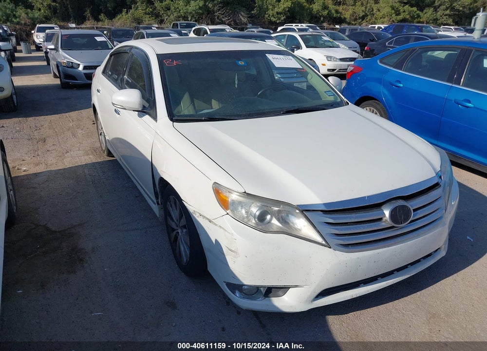 2011 TOYOTA AVALON LIMITED VIN: 4T1BK3DB5BU394456