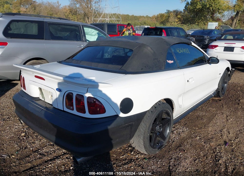 1997 FORD MUSTANG GT VIN: 1FALP45X2VF183210