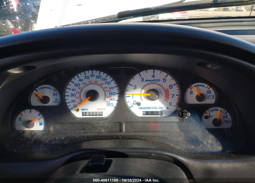 1997 FORD MUSTANG GT VIN: 1FALP45X2VF183210