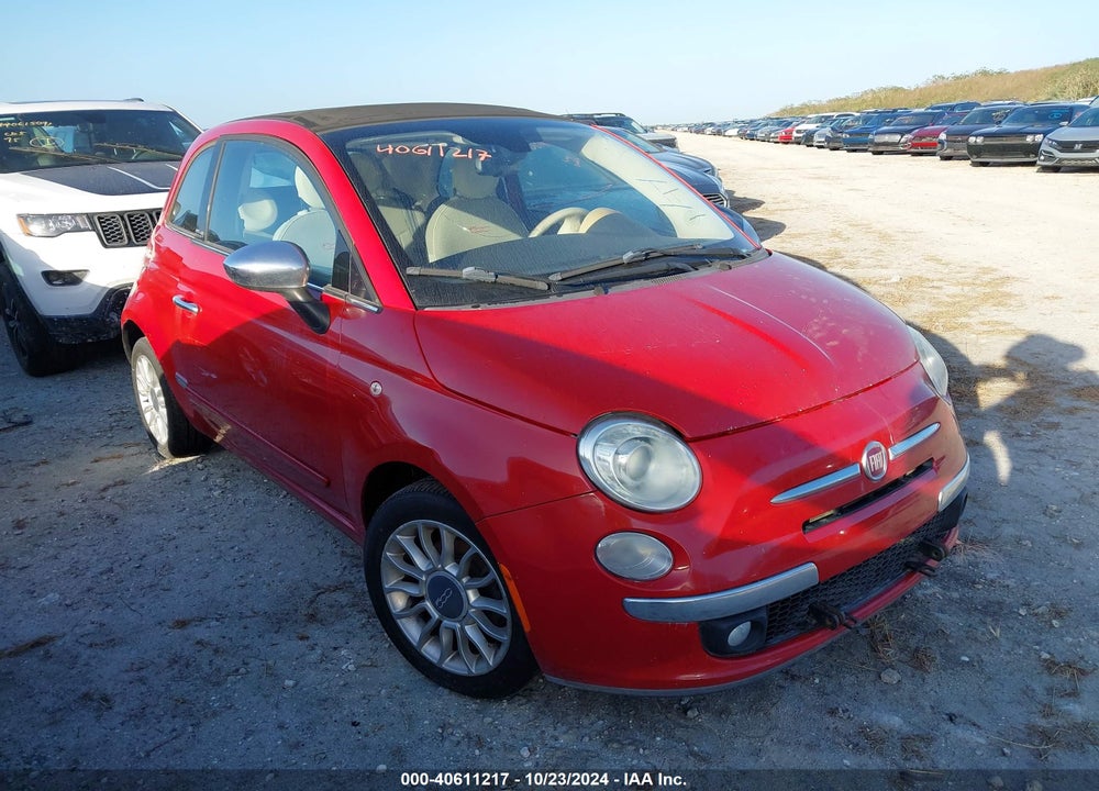 2013 FIAT 500C LOUNGE VIN: 3C3CFFER5DT514977