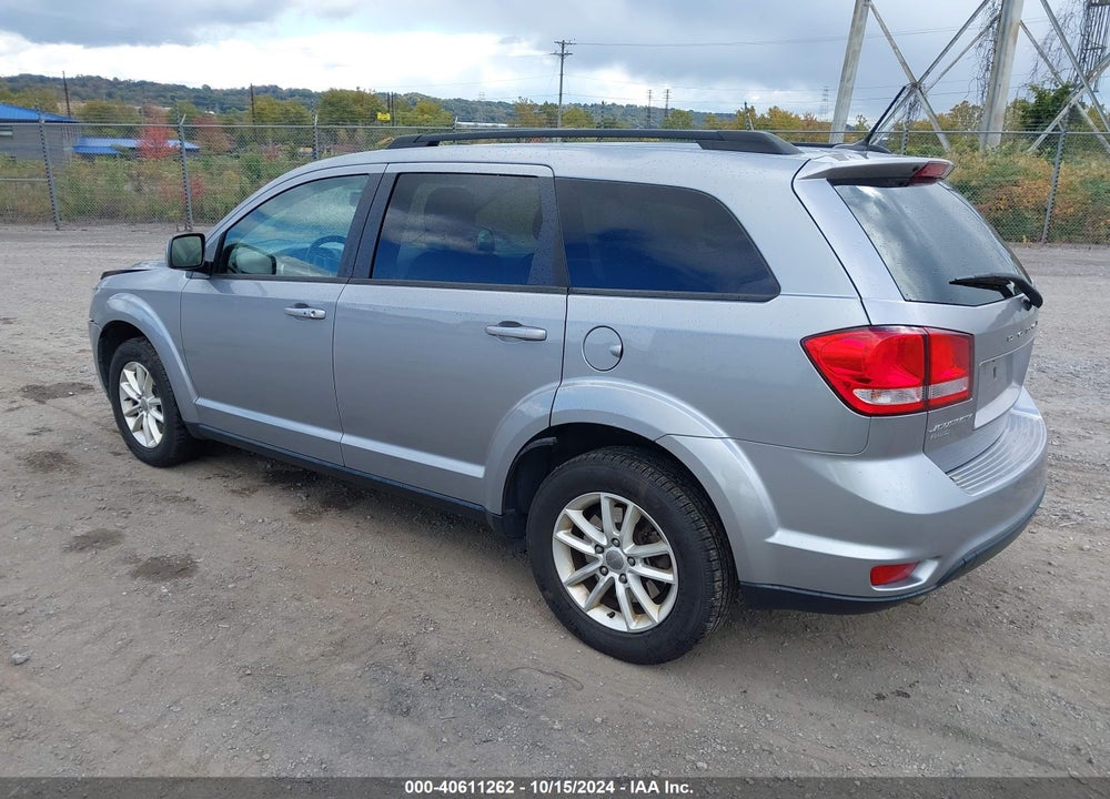 2016 DODGE JOURNEY SXT VIN: 3C4PDDBG3GT141999