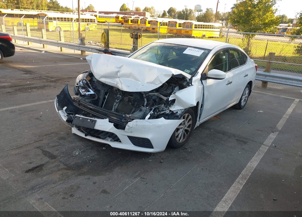 2019 NISSAN SENTRA SV VIN: 3N1AB7AP5KY330943