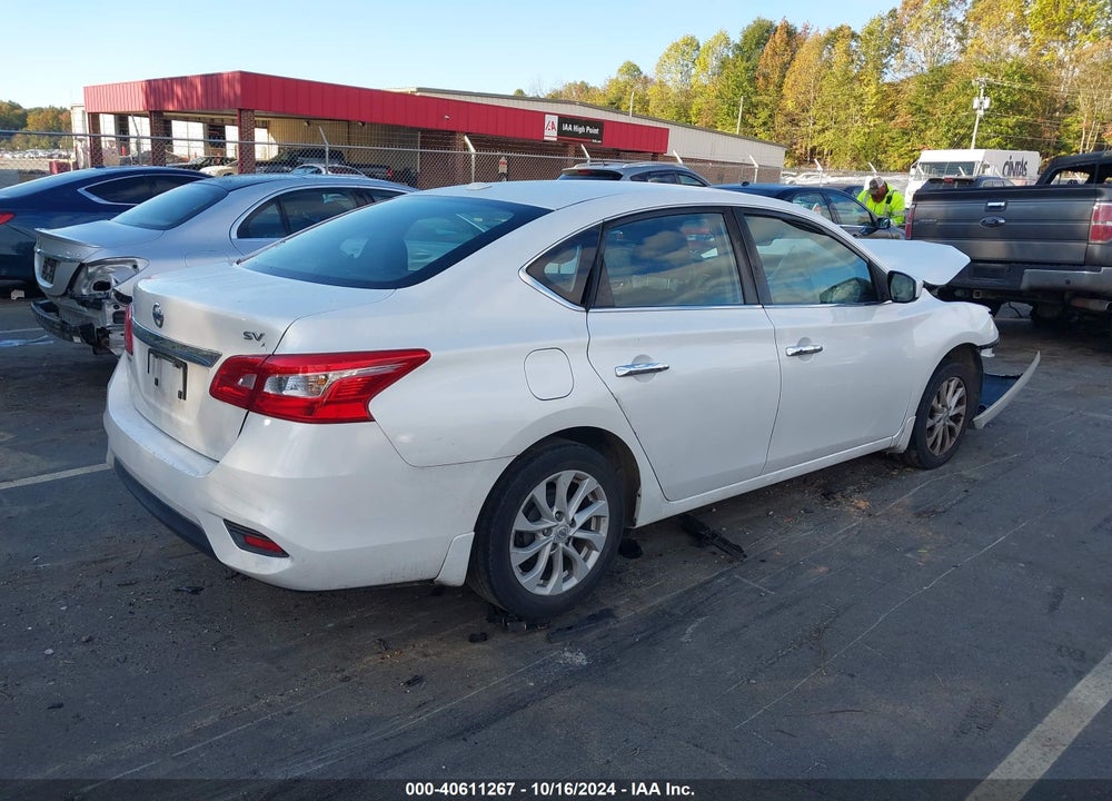 2019 NISSAN SENTRA SV VIN: 3N1AB7AP5KY330943