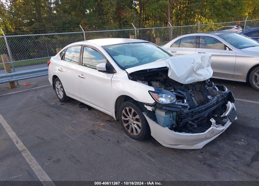 2019 NISSAN SENTRA SV VIN: 3N1AB7AP5KY330943