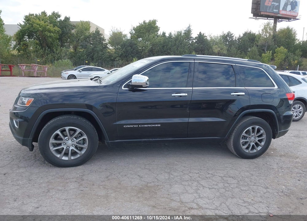 2014 JEEP GRAND CHEROKEE LIMITED VIN: 1C4RJEBMXEC300216