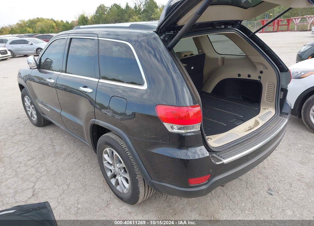 2014 JEEP GRAND CHEROKEE LIMITED VIN: 1C4RJEBMXEC300216