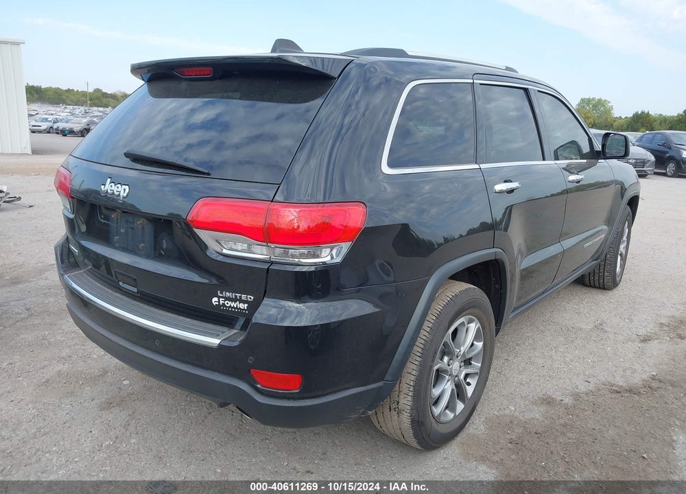 2014 JEEP GRAND CHEROKEE LIMITED VIN: 1C4RJEBMXEC300216