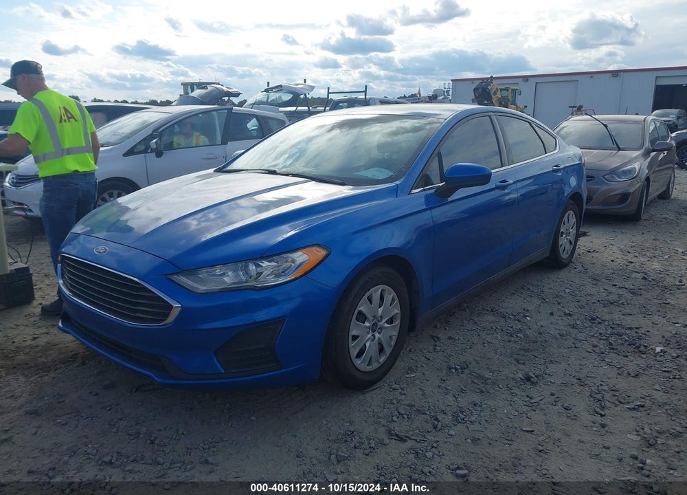 2020 FORD FUSION S VIN: 3FA6P0G76LR222481