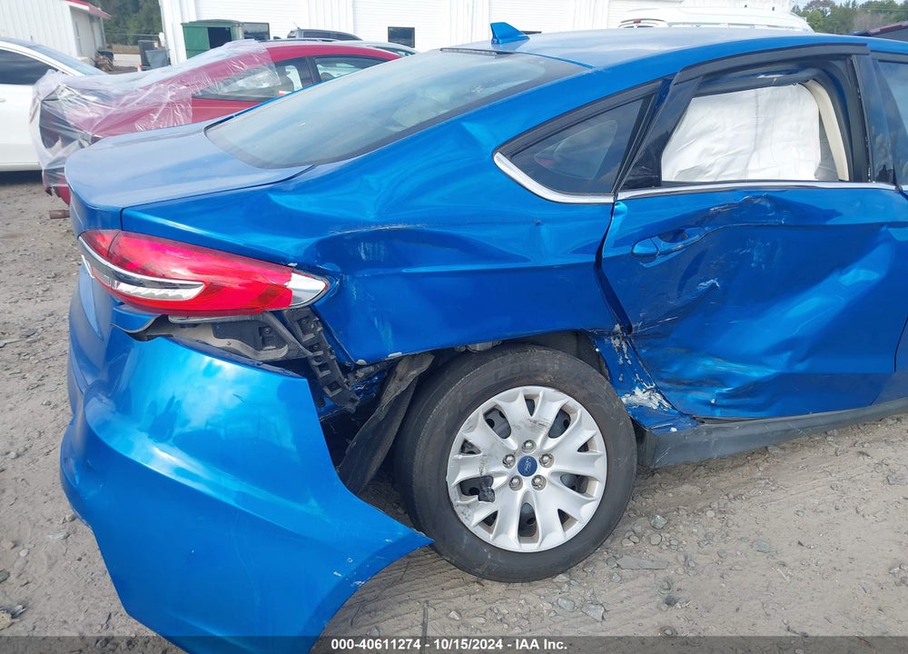 2020 FORD FUSION S VIN: 3FA6P0G76LR222481