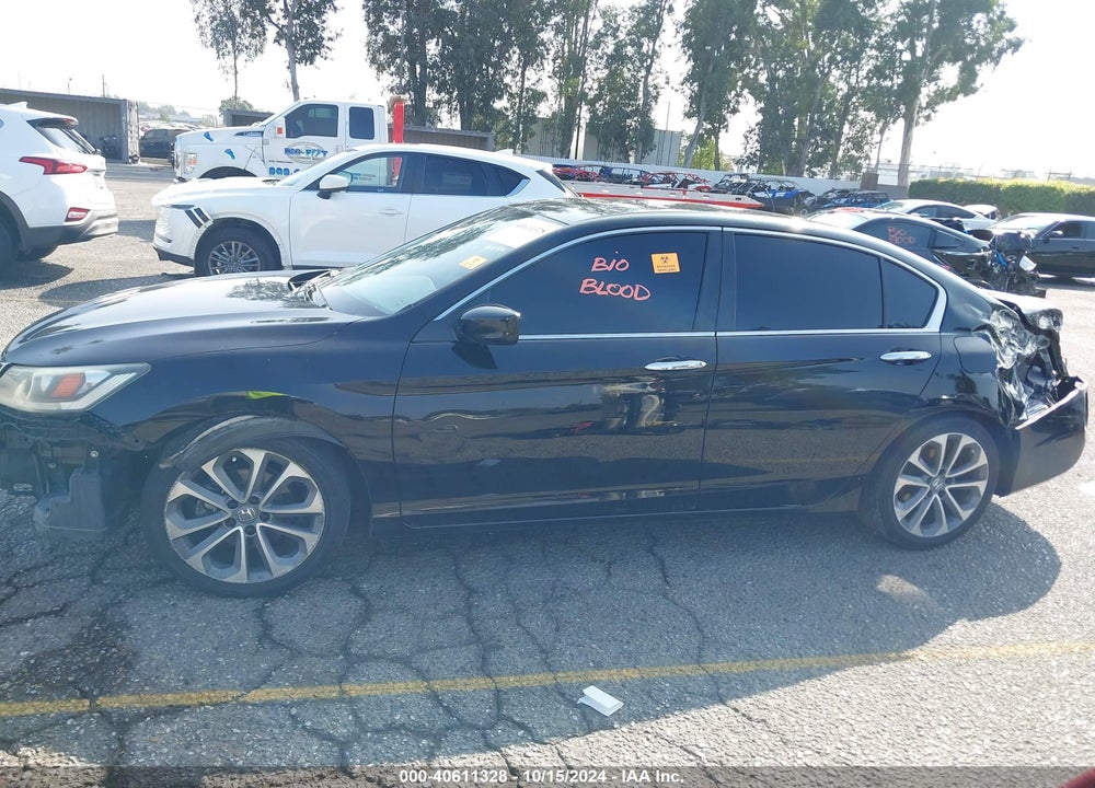2014 HONDA ACCORD SPORT VIN: 1HGCR2F52EA064707