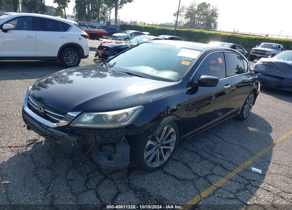 2014 HONDA ACCORD SPORT VIN: 1HGCR2F52EA064707