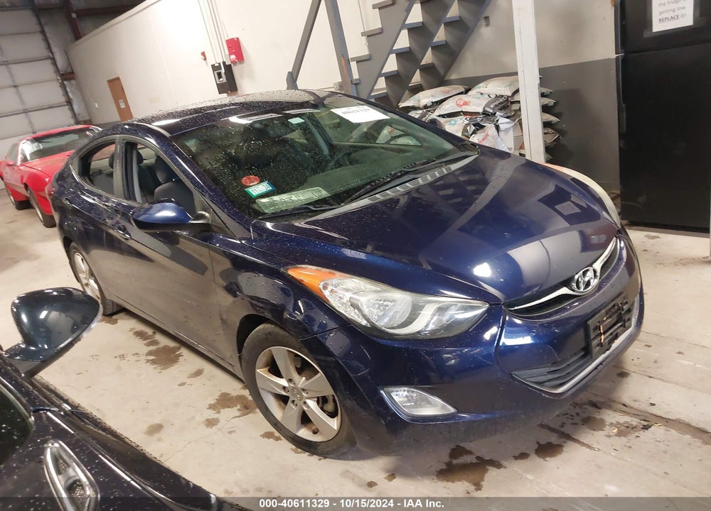 2013 HYUNDAI ELANTRA GLS VIN: 5NPDH4AE3DH431503