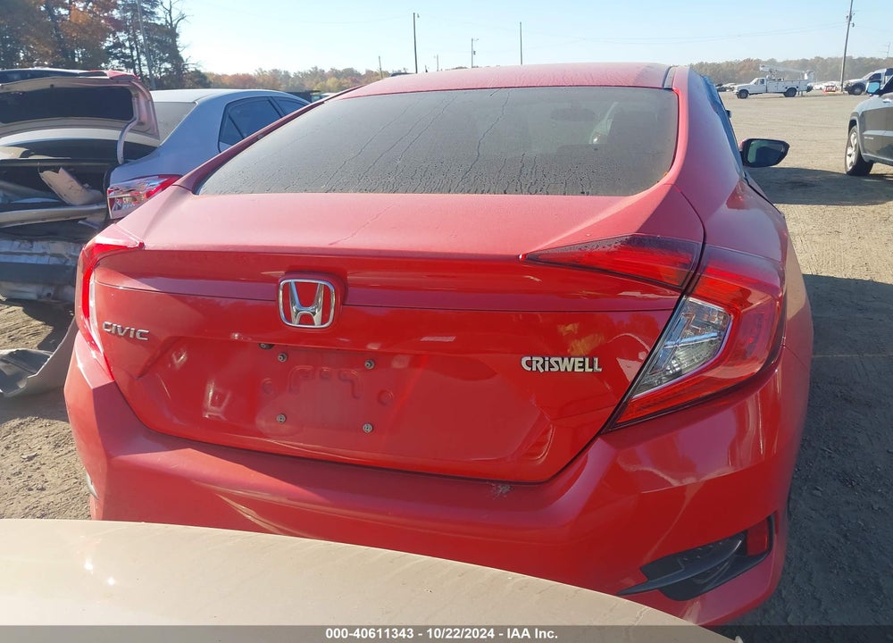 2016 HONDA CIVIC LX VIN: 2HGFC2F51GH560262