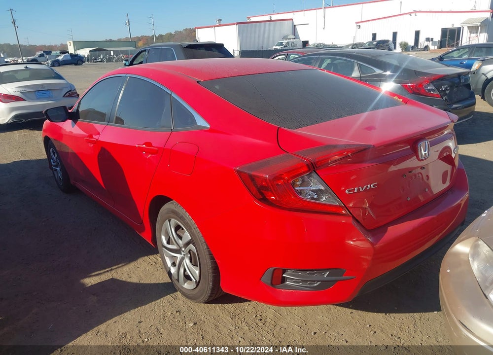 2016 HONDA CIVIC LX VIN: 2HGFC2F51GH560262