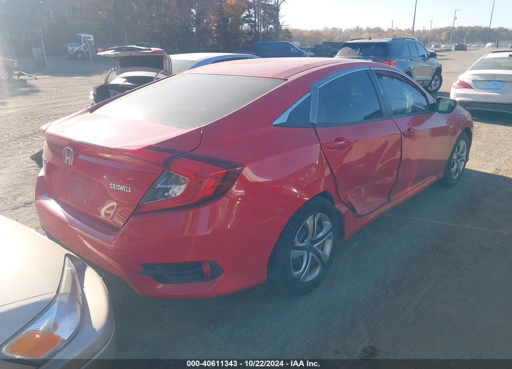 2016 HONDA CIVIC LX VIN: 2HGFC2F51GH560262